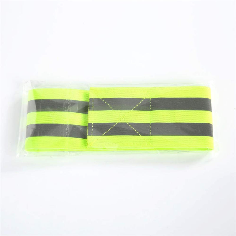 CSYSX High Visibility Reflective Bands for Wrist Arm Ankle Leg Adjustable Elastic Reflective Gear for Night Walking Cycling Running Jogging Outdoor Safety Reflector Straps Belt Vest 4bands - BeesActive Australia