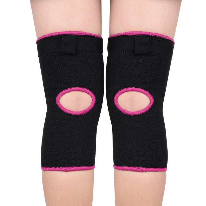 Volleyball Knee Pads for Women Men Girls,Anti-Slip Collision Avoidance Kneepads with Thick Sponge for Dance Basketball Football Pink L=145-175lb - BeesActive Australia