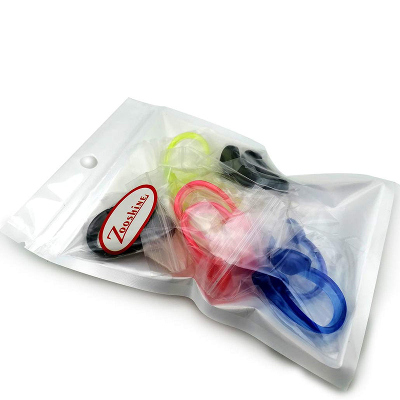 Zooshine 8PCS Waterproof Non-Slip Swimming Nose Clips Dotted Surface Pool Nose Plug for Kids Adults Protect Your Nose in Water Sports - BeesActive Australia