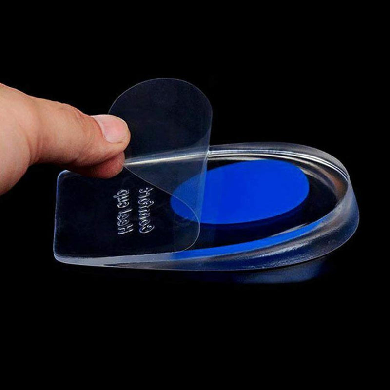 3Pairs Gel Heel Cups, Silicone Heel Cup Pads Cushion Inserts Running Heel Support Pads Orthotic Heel Cup Gel Shoe Lifts Elevator Shoe Pads Insoles for Plantar Fasciitis Heel Spur&Achilles Pain Relieve - BeesActive Australia