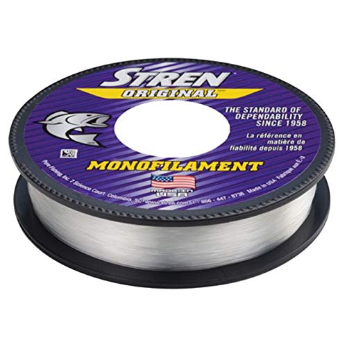 [AUSTRALIA] - Stren Original Monofilament Fishing Line Clear 330 Yd, Pound Test 6 