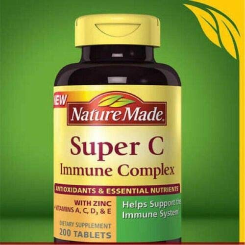 Nature Made Super C Immune Complex 900 mg 200 Tablets - BeesActive Australia