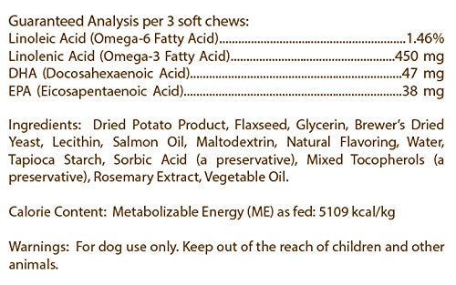 Healthy Breeds Salmon Oil Soft Chew Supplement - Over 200 Breeds - Reduce Shedding and Support Skin & Coat - Formulated with Omega 3 & 6, EPA, DHA - 90 or 120 Tasty Chews 90 Count Pomeranian - BeesActive Australia