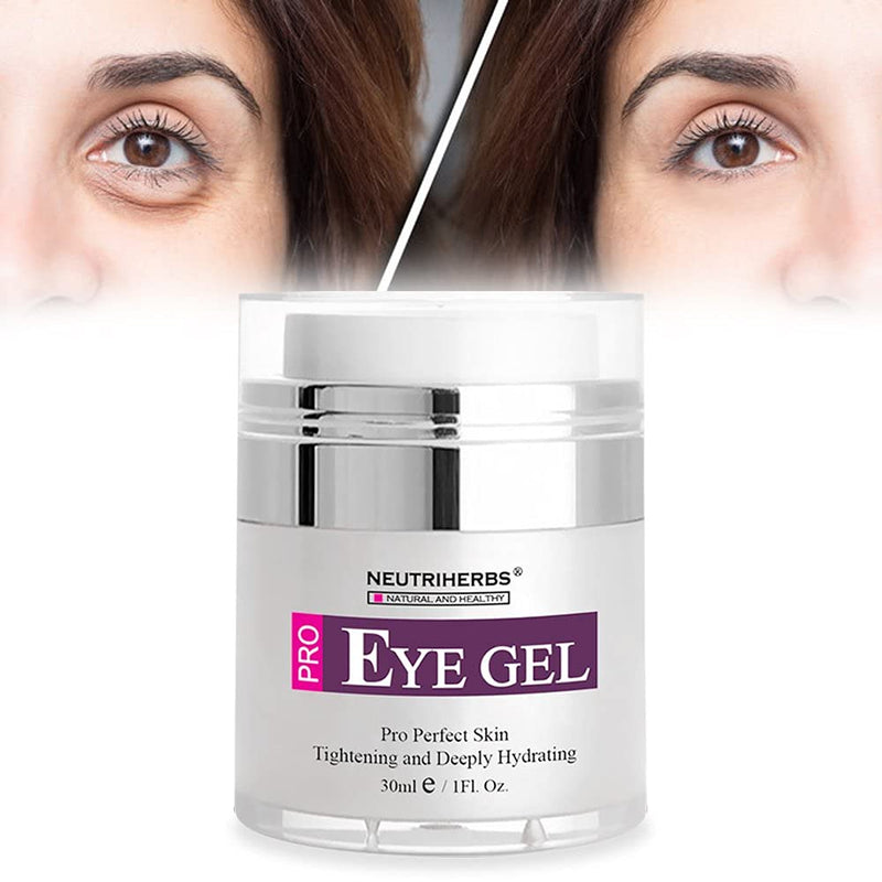 Neutriherbs Eye Cream for Dark Circles and Puffiness Hydrating Eye Gel Under and Around Eyes to Smooth Fine Lines 1.7 fl.oz - BeesActive Australia