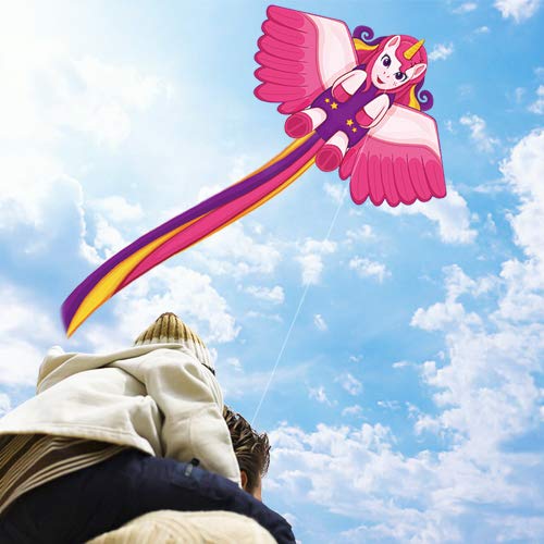 Kites for Kids Ages 4-8 8-12 | Unicorn Kite & Airplane Kite & Rainbow Elephant Kites for Toddlers Age 3-5 Beginner Adults Easy to Fly - Great Summer Toys Kids Kites Beach Games - BeesActive Australia