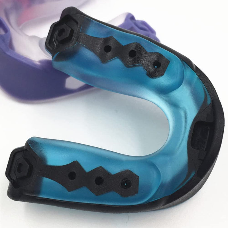 Sports Mouth Guard for Kids and Youth,Boys Girls Mouthguard with Case (BPA Free) for Boxing,Basketball,Lacrosse,Football,MMA,Martial Arts,Hockey and All Contact Sports,2 Pack (Youth (Up to 11 Year)) Youth (Up to 11 Year) - BeesActive Australia