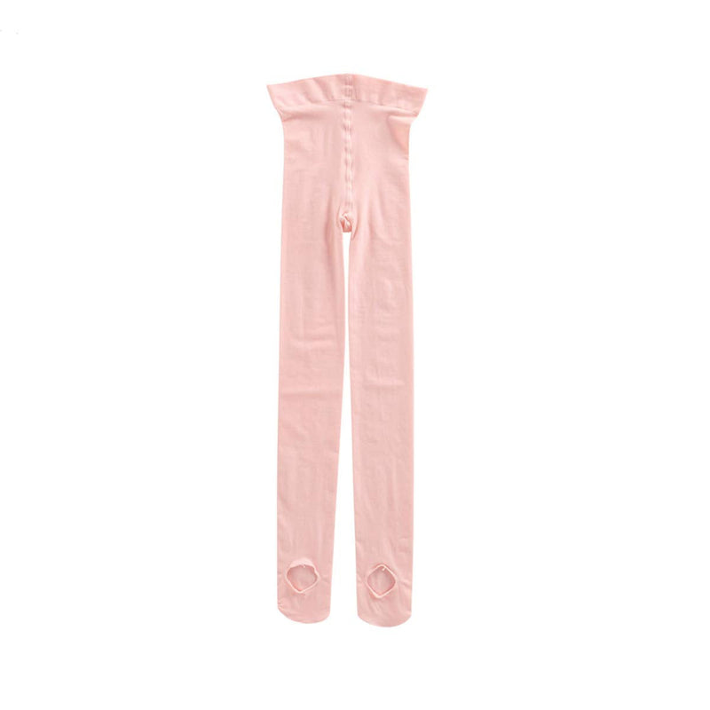 2 Pairs Girls' Ultra Soft Pro Dance Tights Ballet Transition Daily Student Tights (Toddler/Little Kid/Big Kid) 8-10 Years Pink 1 Pair - BeesActive Australia