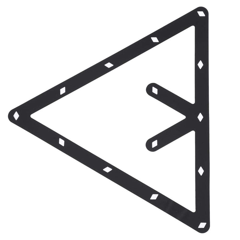 Fafeims 6Pcs/Set Billiard Ball Holder Sheet Triangle Billiard Table Positioning Rack Pool Table Rack for 8 9 10 Ball - BeesActive Australia