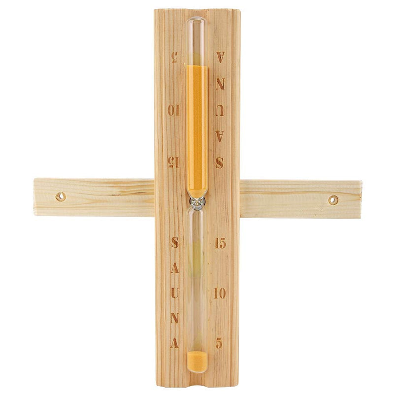 Sauna Hourglass Sand Timer - 15 Minutes Timing Hourglass, Sand Timer, for Sauna Room, Home Sauna Room, Office, Restaurant, etc, Easy to Install. - BeesActive Australia