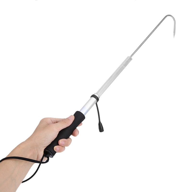 Vipxyc Fishing Gaff Hook, Retractable Fishing Gripper with Stainless Fishing Spear Hook Tackle for Fishing Ice Fish Accissories for Saltwater Fishing - BeesActive Australia
