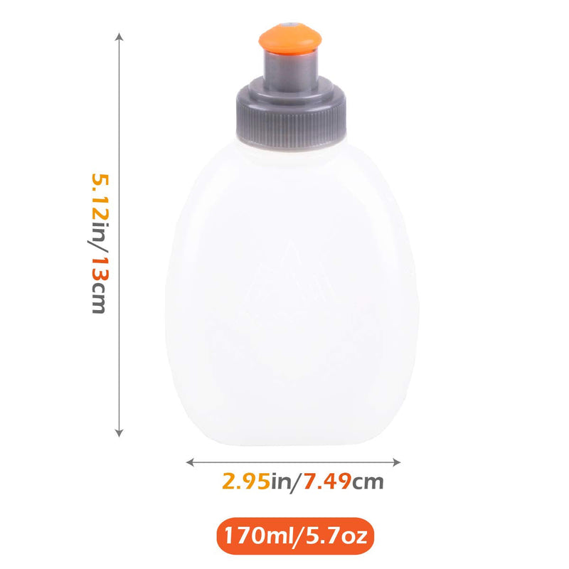 Azarxis BPA Free Water Bottles Flask Leakproof for Running Hydration Belt Fanny Packs for Triathlon Marathon Hiking Cycling Climbing Runner - BeesActive Australia