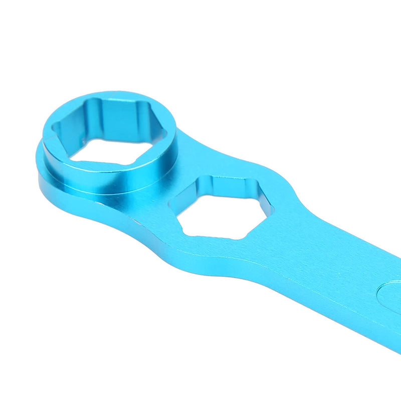 Vbestlife DIY Fishing Reel Wrench Tool, Blue Fishing Reel Care Maintenance Wrench for Fishing Reel Tool - BeesActive Australia