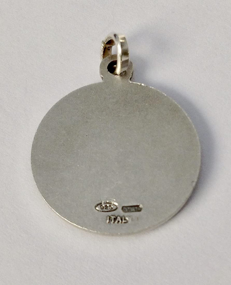 925 STERLING SILVER " THE SACRED HEART OF JESUS " MEDAL - 100% MADE IN ITALY - BeesActive Australia