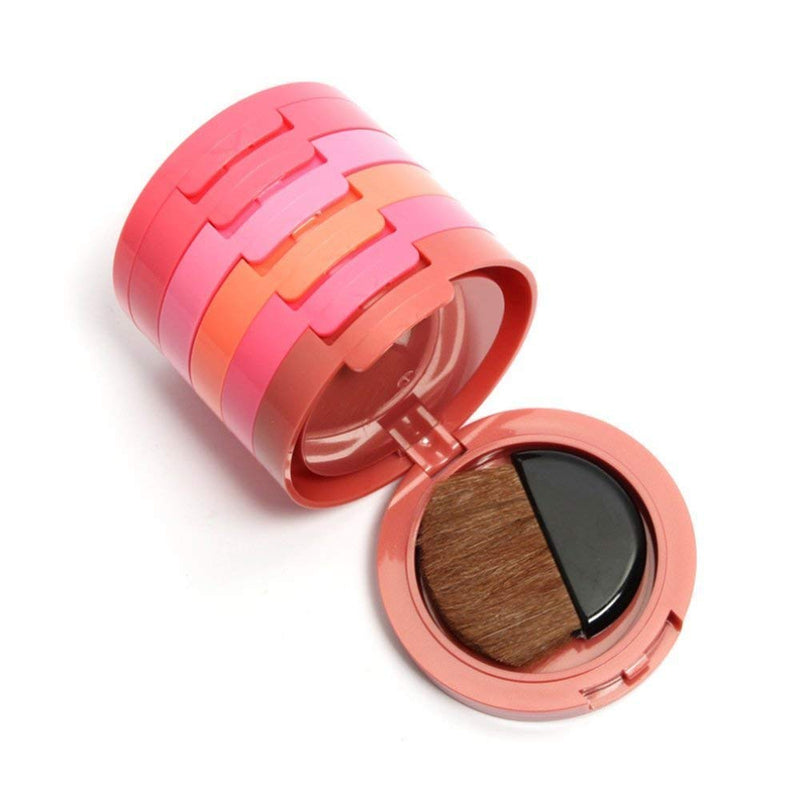 Ucanbe Waterproof 5 Colors Blusher Palette with Blush Brush - BeesActive Australia