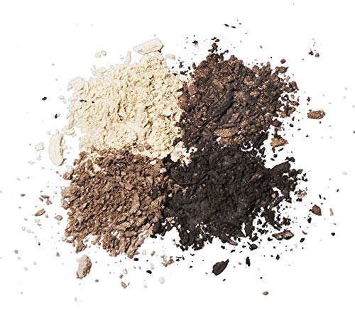 Benecos Natural Quattro Eyeshadow Palette, Matte and Shimmer, Creamy Light Beige to Brown, Long Lasting, Organic Vegan Eye Shadow Makeup (Coffee & Cream) - BeesActive Australia