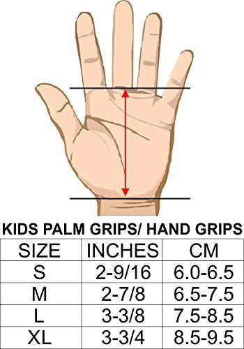 PUSH Athletic Gymnastics Youth Hand Grips Tye dye Large - BeesActive Australia