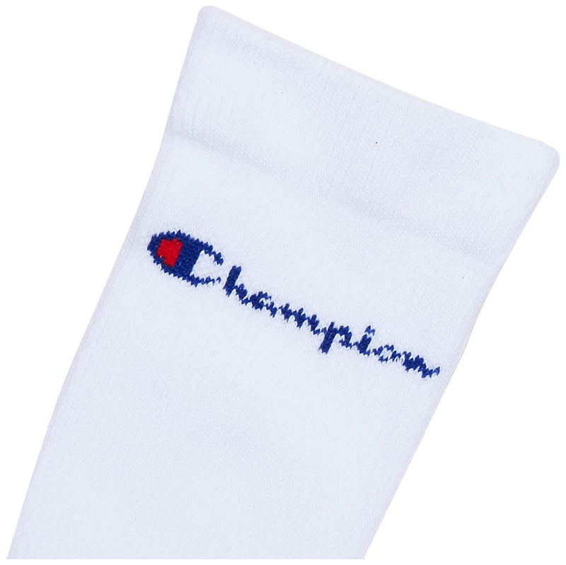 Champion mens Men's Crew Compression Sport Socks 6-12 White - BeesActive Australia