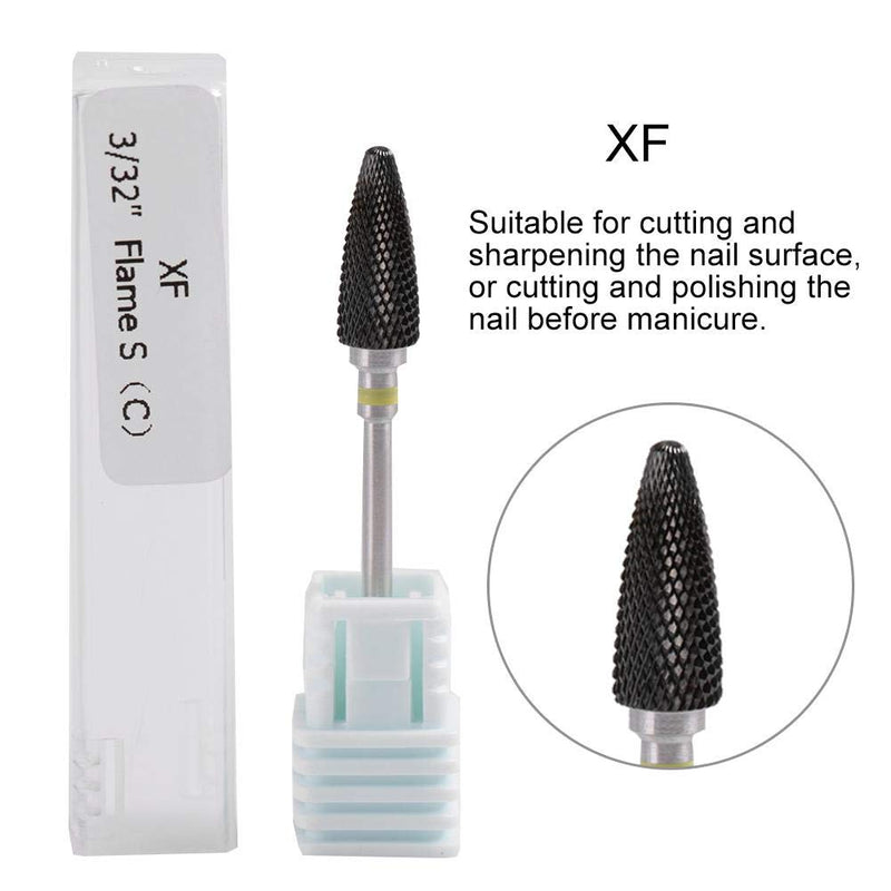 Ceramic Nail Drill Bits,5 Types Ceramic Nail Manicure Drill Tools Cylinder Shape Grinding Head Nail Drill Bit for Nail Polishing Manicure Tools(01) 01 - BeesActive Australia