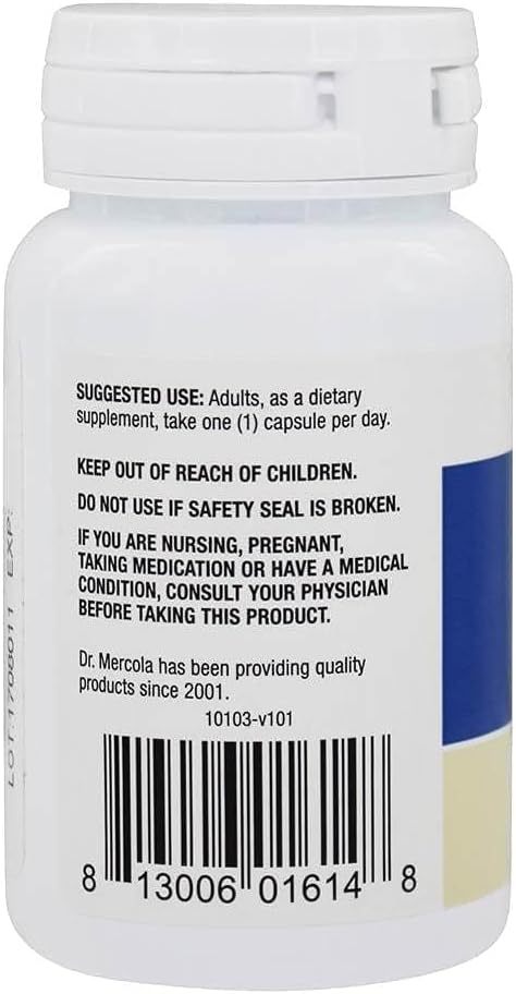 Dr. Mercola, Premium Supplements, Iodine, 30 Capsules - BeesActive Australia