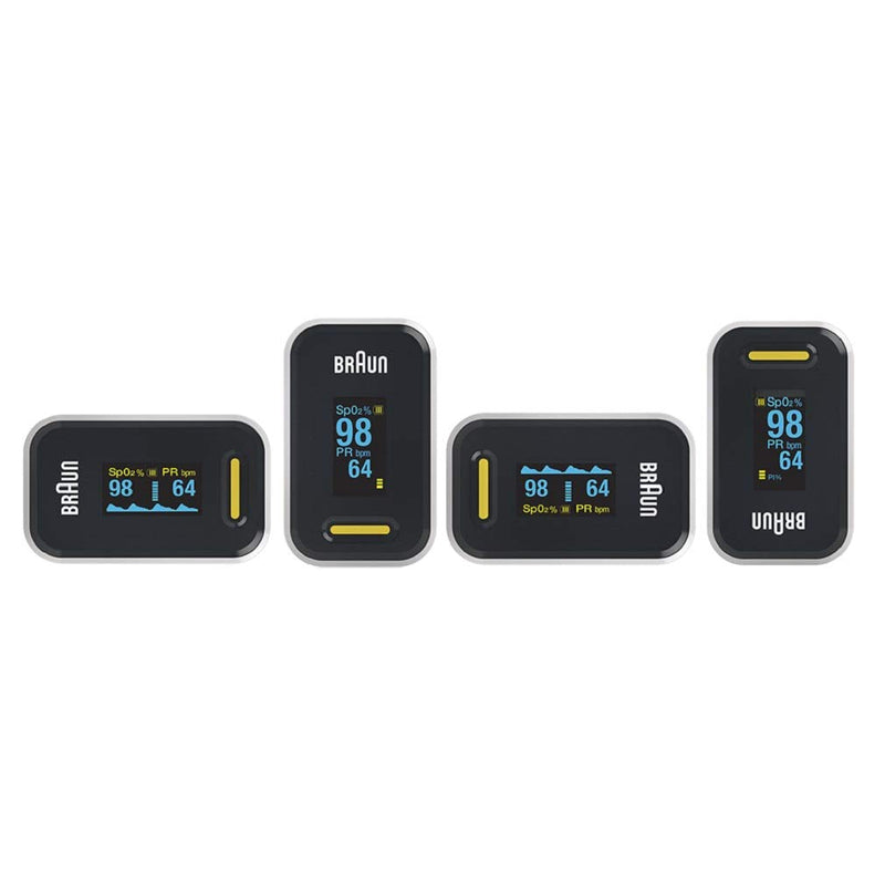 Braun Pulse Oximeter 1 (Oxygen Saturation, Blood Oxygen Levels, Clinically Accurate, Certified Medical Device) YK-81CEU - BeesActive Australia