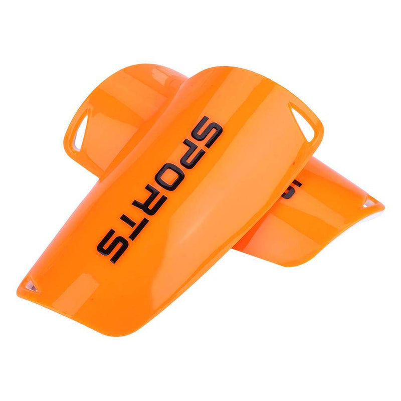 VGEBY 1Pair Shin Guards, Soccer Shinguards Leg Pad Protector for Adults and Youth Orange-S - BeesActive Australia