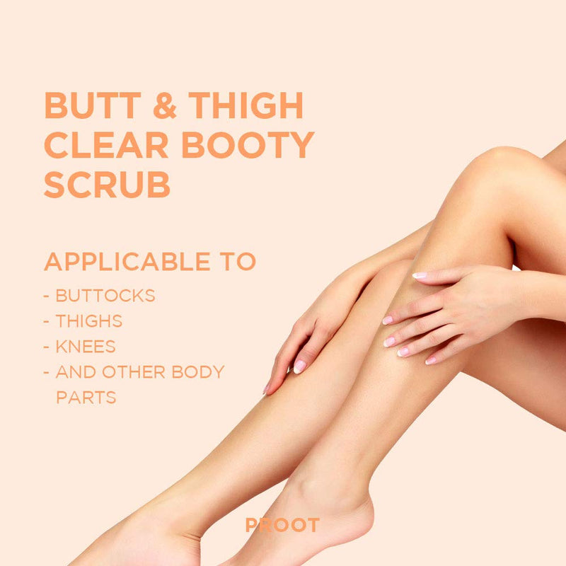 Butt & Thigh Scrub Wash | Exfoliating Booty Scrub for Acne, Cellulite, Ingrown Hair, Bikini & Razor Bump | Calming and Soothing Butt Scrub for Sensitive and Acne Prone Skin | Formulated with Rosemary Extract, Centella Asiatica, and other natural ingred... - BeesActive Australia