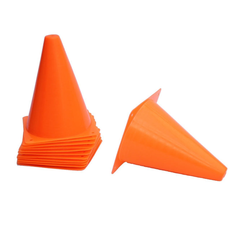 Fun Express Set of 12 Sport Training Traffic Cones Soccer Cone Orange - BeesActive Australia