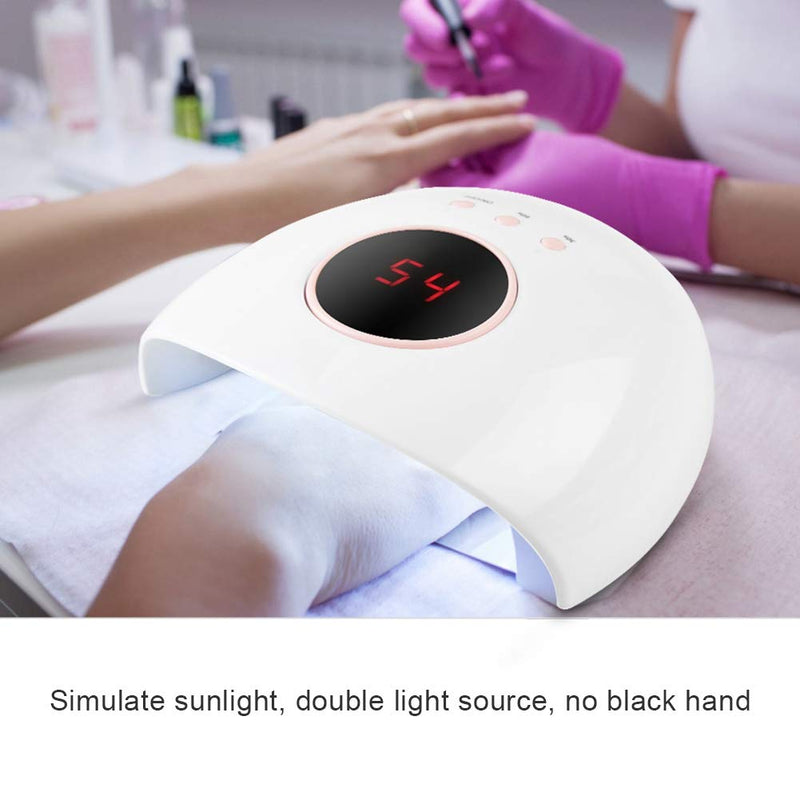 Nail Dryer Lamp, Professional Gel Polish Nail Curing Lamp Machine for Manicure, Pedicure, Home and Salon, 24w - BeesActive Australia