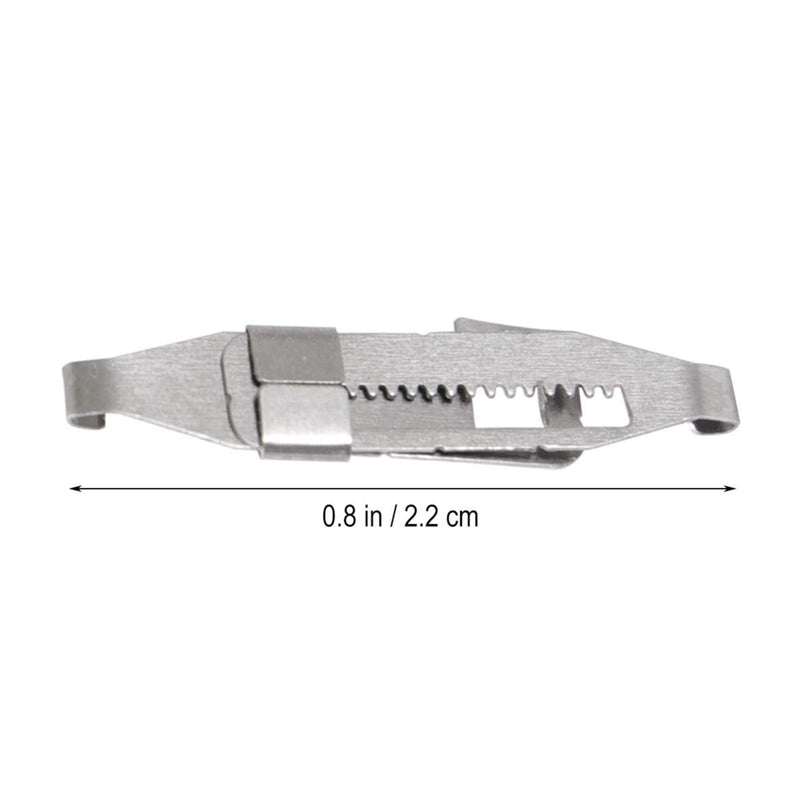 Exceart Toenails Correction Stainless Steel Clip Buckle Ingrown Toenail Tool for Men Women 1pc - BeesActive Australia