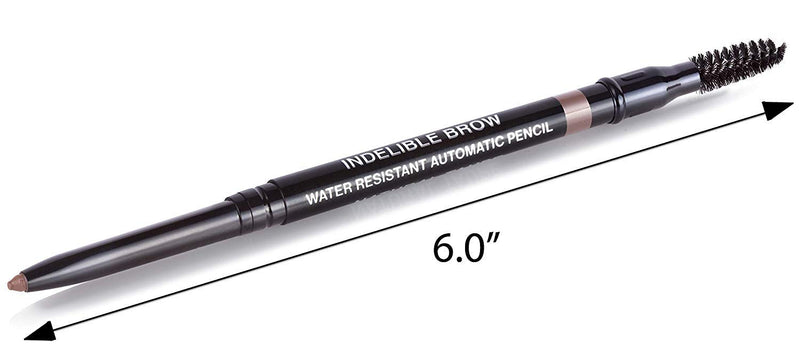 JUVITUS Indelible Brow Automatic Pencil - Water Resistant - Natural Taupe - 0.01 oz. - Paraben-Free, Gluten-free, Vegan - BeesActive Australia