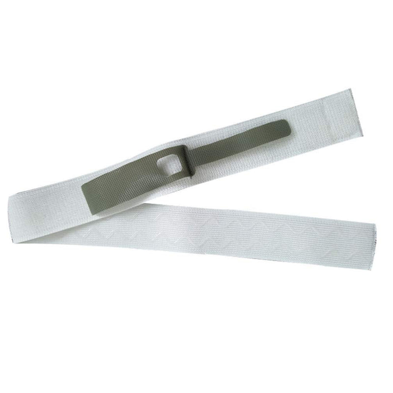 Healifty Catheter Leg Strap Urinary Catheter Holder Catheter Tube Holder Leg Ban Stabilization Device Urine Bag Holder (White) - BeesActive Australia