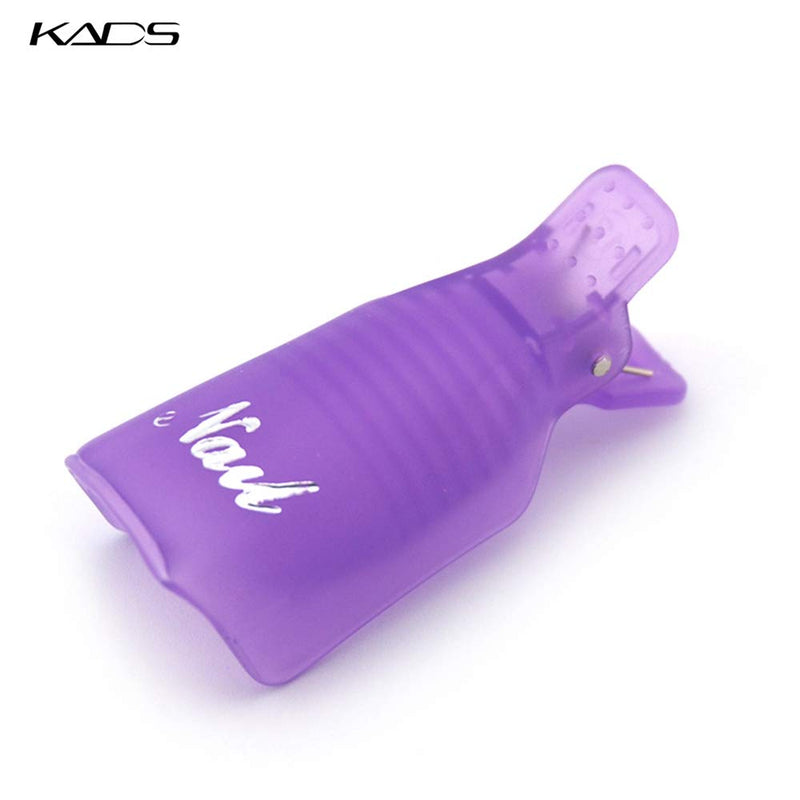 KADS Nail Art Set with 10 Nail Remove Caps 1 Nail Pusher 1 Nail File 2 Nail Brushes 600Pcs Cotton Nail Clean Wipes - BeesActive Australia
