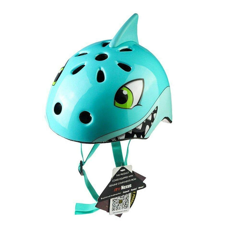 Atphfety Toddler Kids Bike Helmet,Multi-Sport Helmet for Cycling Skateboard Scooter Skating,2 Sizes,from Toddler to Youth Blue shark S: 50-54 cm / 19.6"-21.3" - BeesActive Australia