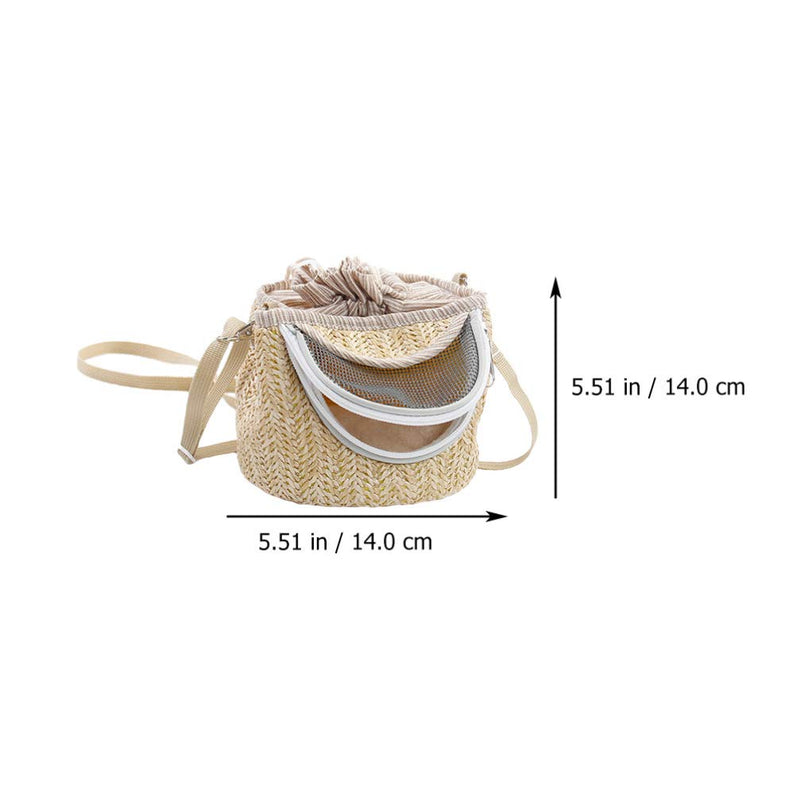 Balacoo Hamster Carrier Bag Small Animal Portable Outgoing Bag Pouch for Sugar Glider Hamster Squirrel Small Animals - BeesActive Australia