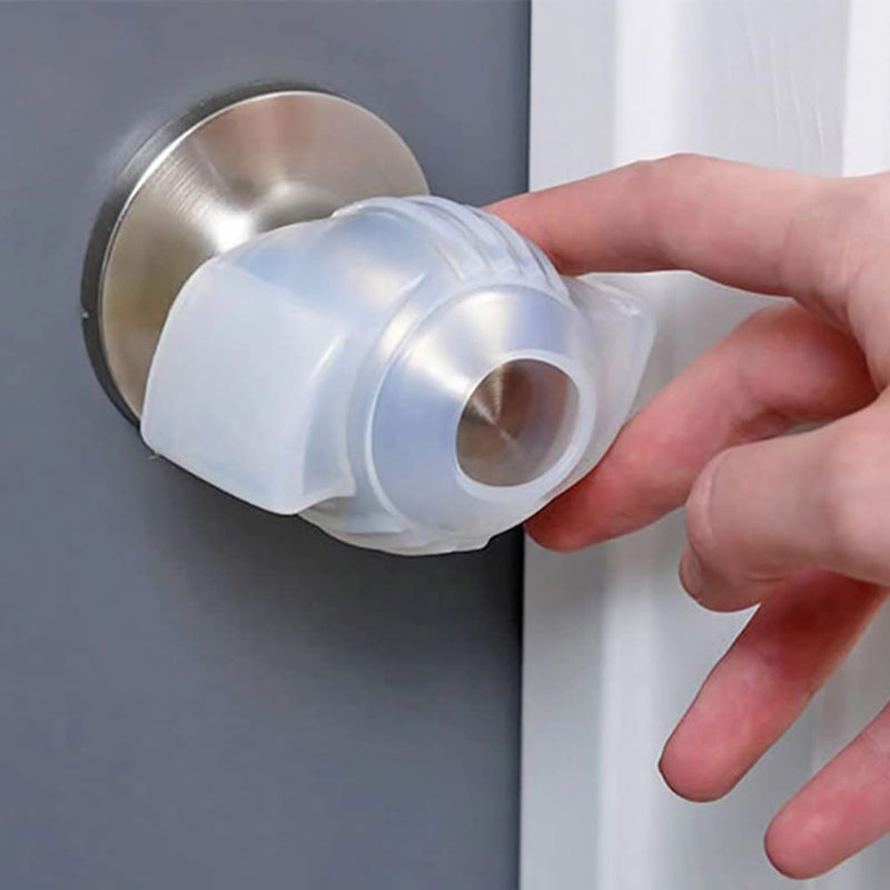 Able Life Easy Round Silica Doorknob Grips with Glow -Arthritis & Senior Living Aids,Open Doors Easily, Set of 2 - BeesActive Australia