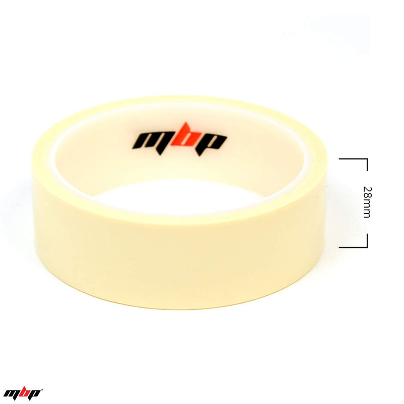 MBP Tubeless Bicycle Rim Spoke Tape (10 Meters x 21mm, 25mm or 28mm) 21.0 Millimeters - BeesActive Australia