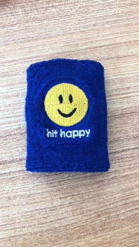 Hit Happy Tennis Wristbands Blue - BeesActive Australia