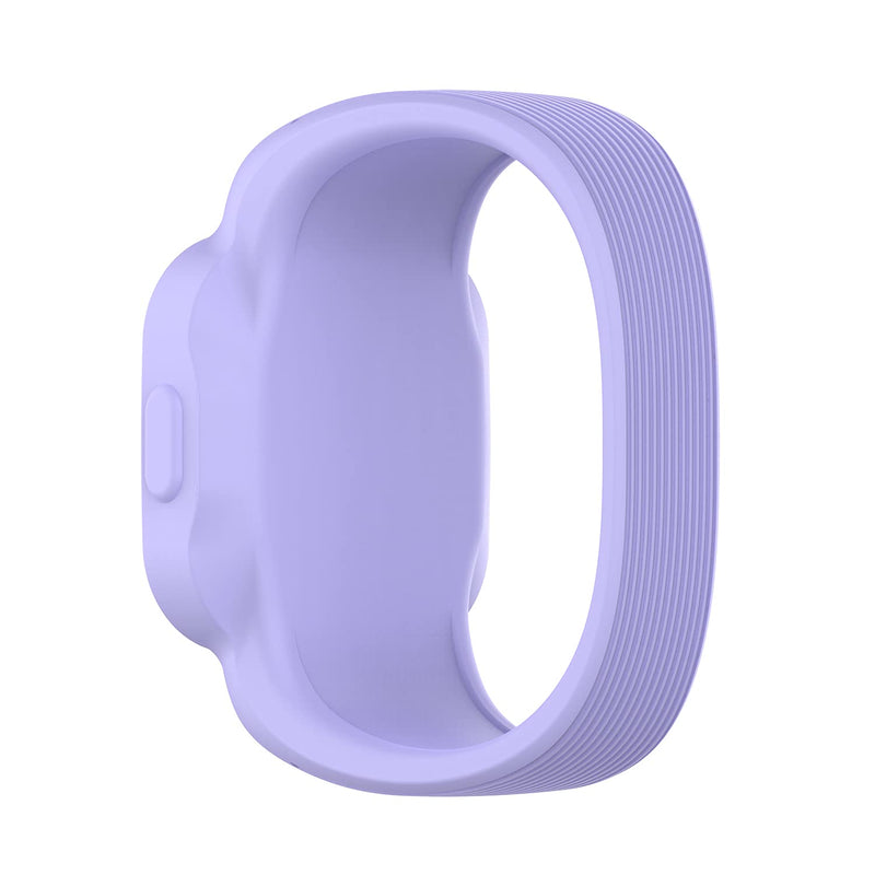 Solid Color Bands Compatible with Garmin Vivofit jr 3 Band Replacement Silicone Wristband Sport Straps for Vivofit Jr. 3 Fitness Tracker for Kids (Small(5.5-7.5), White,Graeen,Purple) Small(5.5-7.5) - BeesActive Australia
