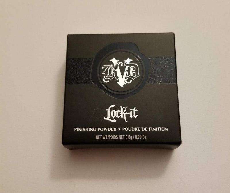 KVD Kat Von D Vegan Beauty Lock-It Finishing Powder 8g/0.28oz Boxed LIGHT MEDIUM - BeesActive Australia