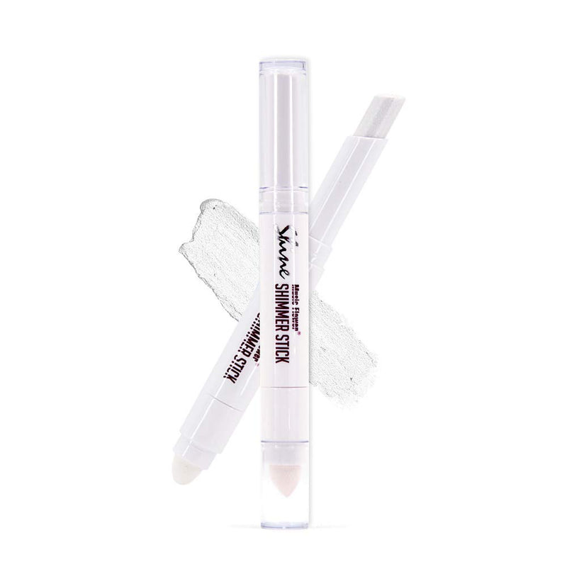 Music Flower Double Ended Shimmer Highlighter Stick Brighten Face Makeup Bronzes Contour Pencil Oil-Control - BeesActive Australia