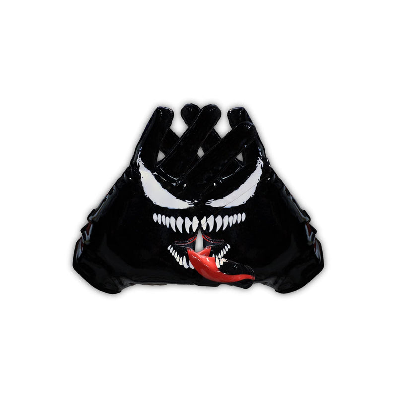Taqcha Youth Villain Football Gloves - Tacky Grip Skin Tight Youth Football Gloves - Enhanced Performance Football Gloves Youth - Pro Elite Super Sticky Receiver Football Gloves - Youth Sizes Youth XS - S - BeesActive Australia