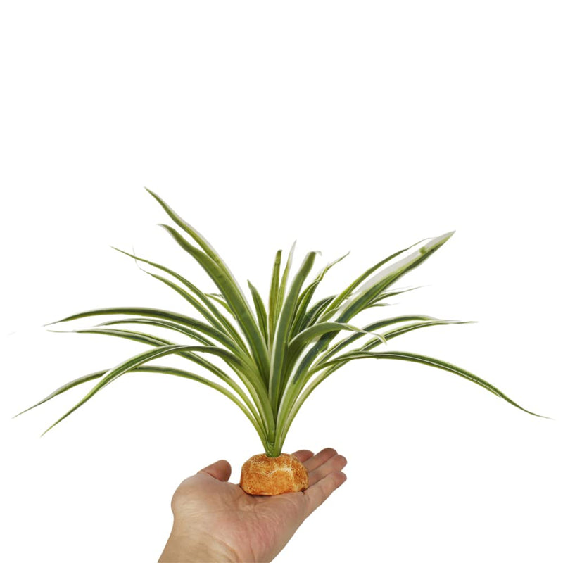 WOLEDOE Artificial Spider Plants, Reptile Terrarium Decor, Bearded Dragon Tank Accessories fit Crested Gecko Leopard Lizard Chameleon Ball Python Snake Frog - BeesActive Australia