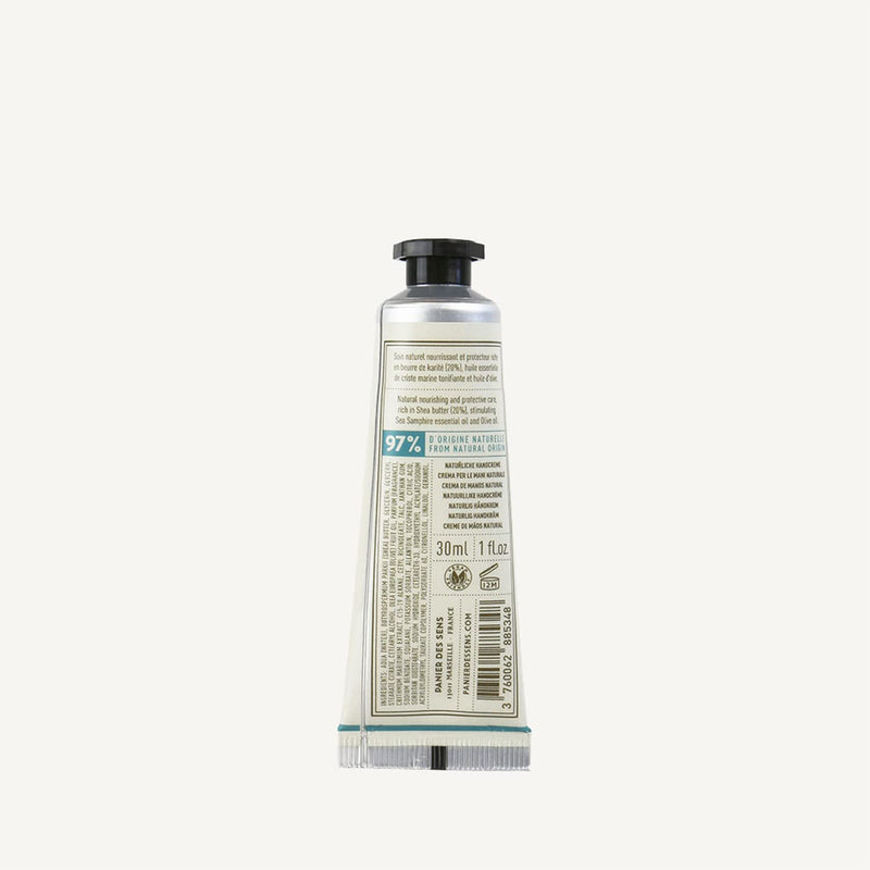 Panier des Sens Sea Samphire Hand cream for dry cracked hands with Olive oil & shea butter, hand lotion - Made in France 97% natural - 1floz/30ml Sea Fennel 1 Fl Oz (Pack of 1) - BeesActive Australia