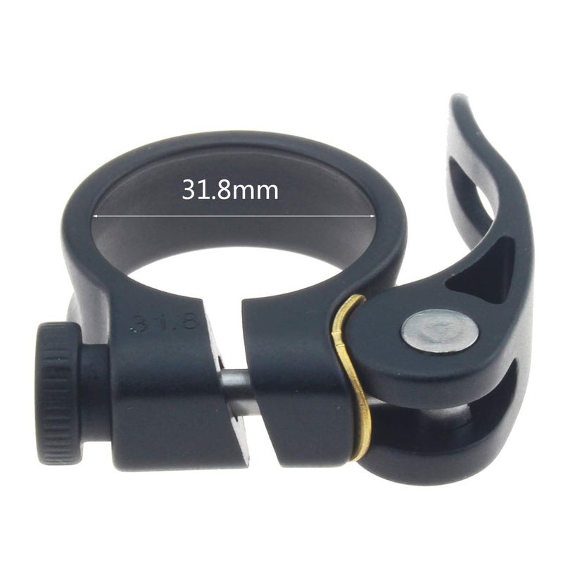 Bike Seat Post Clamp 31.8mm Mantain Bike Quick Release Seatpost,Bicycle Seat Post Tube Clamp Aluminum Alloy 31.8MM/34.9MM - BeesActive Australia