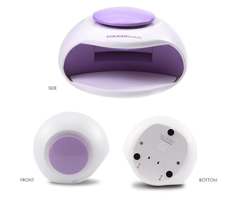 TOUCHBeauty Portable Nail Dryer with Air & 3 UV LED Nail Lamp Mini Size Good for Kids Teen Drying Regular Nail Polishes TB-0889 - BeesActive Australia