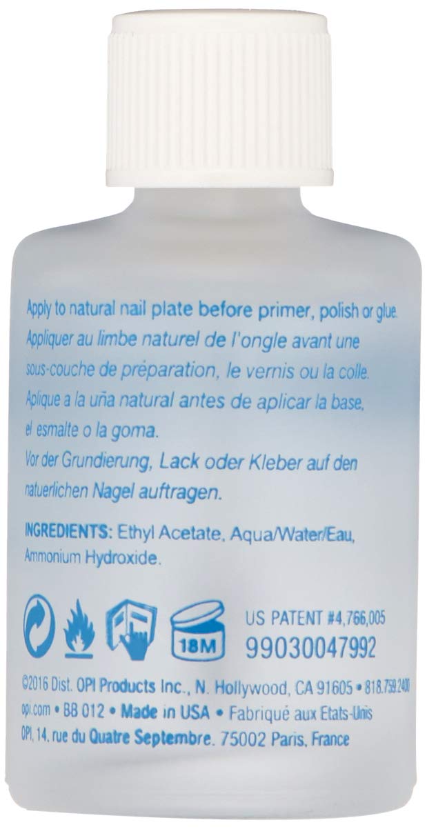 OPI Professional Nail Cleansing Solutions for Nail Color and Care OPI Bond Aid pH Balancing Agent, 0.44 Fl. Oz. - BeesActive Australia