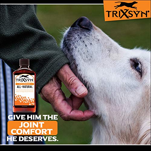 TRIXSYN Canine - All Natural Hip and Joint Care for Dogs- Enhance Joint Mobility and Cartilage Function - Live Healthier and Happier- Patented MHB3 Hylauronan Liquid Formula - BeesActive Australia