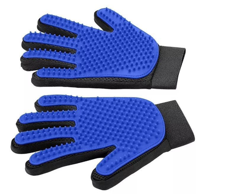 Dog Grooming Gloves, Cat Grooming Gloves, Horse grooming gloves. 1 pair LEFT & RIGHT - BeesActive Australia