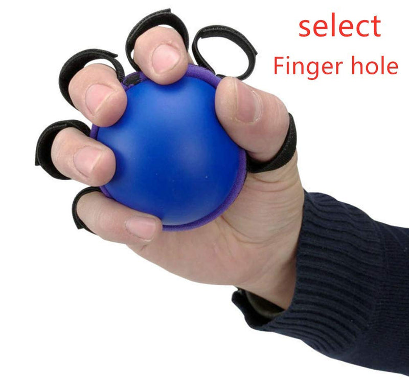 Wrist gyro Ball, Five Finger Grip Ball Stroke Hemiplegia Rehabilitation Training Equipment Elderly Exercise Finger Strength Wrist Grip Force Grip - BeesActive Australia
