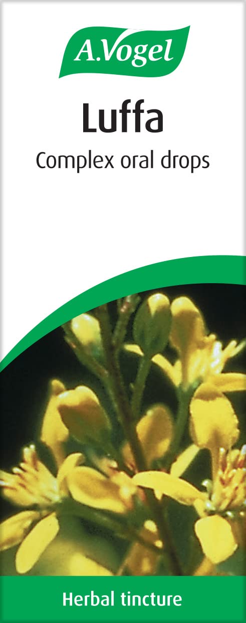 A.Vogel Luffa Complex Drops | Herb Tincture | Extract of 7 Tropical Herbs Including Luffa | Suitable for Vegans | 50ml - BeesActive Australia